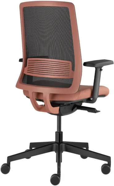 LD SEATING Kancelárska stolička Lyra AIR 215-BRICK-AT