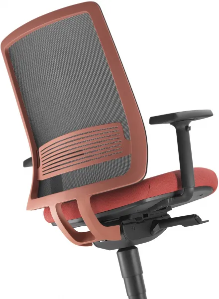 LD SEATING Kancelárska stolička Lyra AIR 215-BRICK-AT
