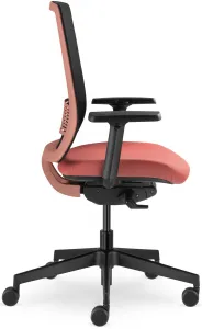 LD SEATING Kancelárska stolička Lyra AIR 215-BRICK-AT