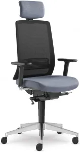 LD SEATING Kancelárska stolička Lyra AIR 215-BL-SYS