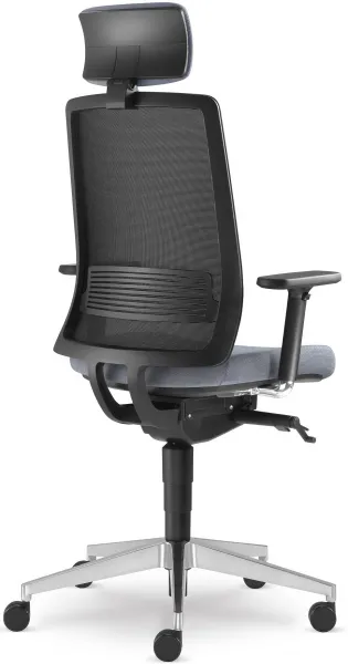 LD SEATING Kancelárska stolička Lyra AIR 215-BL-SYS