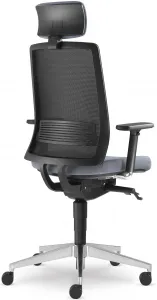 LD SEATING Kancelárska stolička Lyra AIR 215-BL-SYS