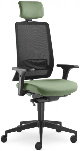 LD SEATING Kancelárska stolička Lyra AIR 215-GREEN-SYS