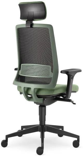 LD SEATING Kancelárska stolička Lyra AIR 215-GREEN-SYS