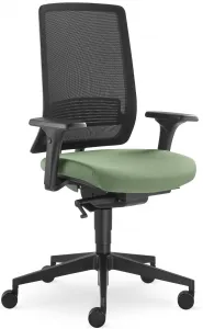 LD SEATING Kancelárska stolička Lyra AIR 215-GREEN-SYS