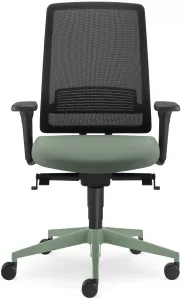 LD SEATING Kancelárska stolička Lyra AIR 215-GREEN-SYS