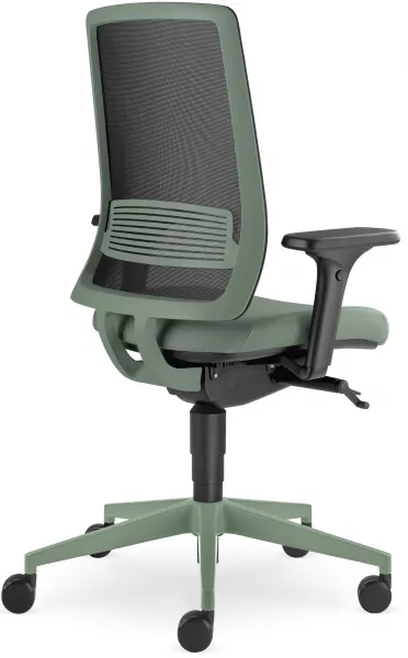 LD SEATING Kancelárska stolička Lyra AIR 215-GREEN-SYS
