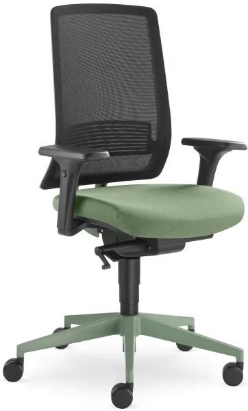 LD SEATING Kancelárska stolička Lyra AIR 215-GREEN-SYS