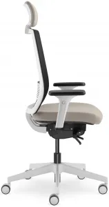 LD SEATING Kancelárska stolička Lyra AIR 215-WH-SYS