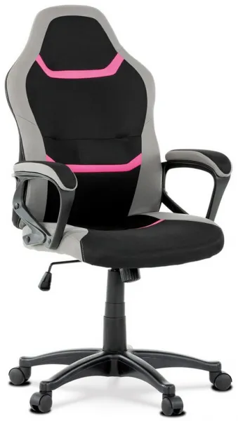 AUTRONIC kancelárska stolička KA-L611 PINK ružová