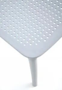HALMAR Plastová stolička K514 nebesky modrá
