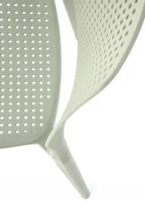 HALMAR Plastová stolička K514 mátovo zelená