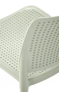 HALMAR Plastová stolička K514 mátovo zelená