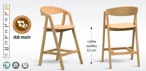 STIMA Stolička GURU BAR HOME