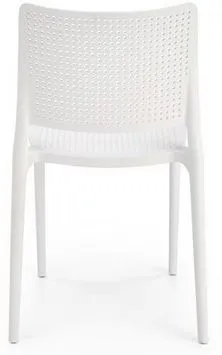 HALMAR Plastová stolička K514 biela