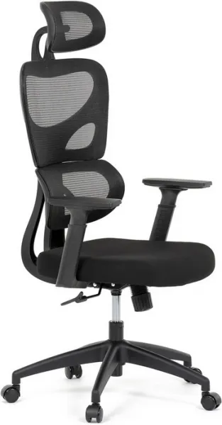 AUTRONIC Kancelárska stolička KA-K2080 BK, čierna