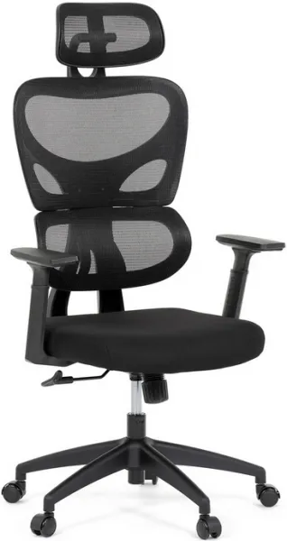 AUTRONIC Kancelárska stolička KA-K2080 BK, čierna