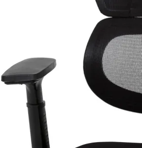 AUTRONIC Kancelárska stolička KA-K2080 BK, čierna