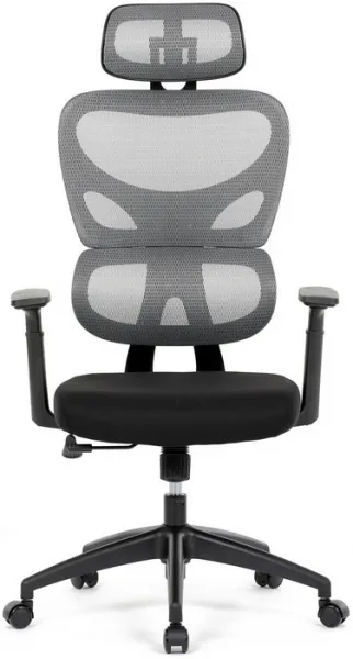 AUTRONIC Kancelárska stolička KA-K2080 GREY, sivá