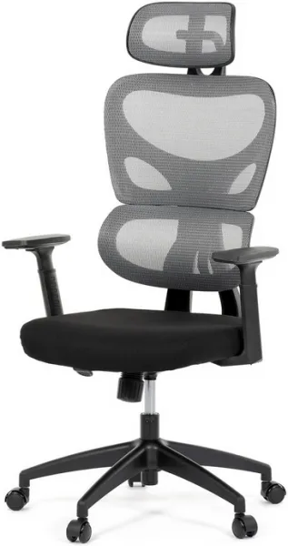 AUTRONIC Kancelárska stolička KA-K2080 GREY, sivá