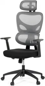 AUTRONIC Kancelárska stolička KA-K2080 GREY, sivá