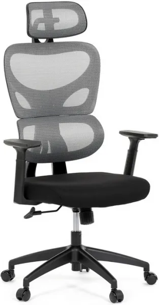 AUTRONIC Kancelárska stolička KA-K2080 GREY, sivá