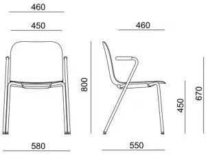 RIM konferenčná stolička LAMBDA LA 4001.091