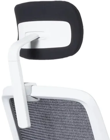 OFFICE PRO kancelárska stolička CANTO white, s opierkou hlavy