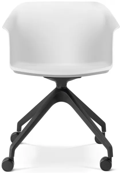 LD SEATING Konferenčná stolička WAVE 030, F95-BL, čierny kríž
