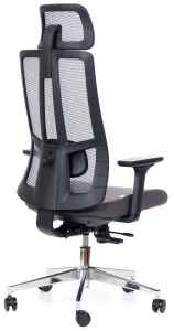 SEGO Ergonomická kancelárska stolička STRETCH SIVÁ ANTRACIT, sedenie 8+ hodín denne