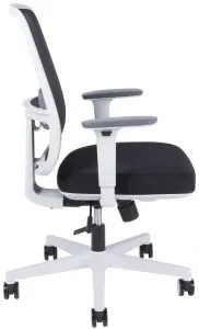 OFFICE PRO kancelárska stolička CANTO white, bez opierky hlavy
