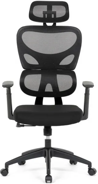 AUTRONIC Kancelárska stolička KA-K2080 BK, čierna