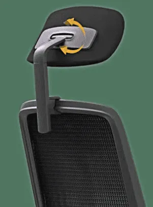 OFFICE PRO kancelárska stolička CANTO black, s opierkou hlavy