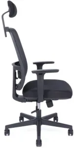 OFFICE PRO kancelárska stolička CANTO black, s opierkou hlavy