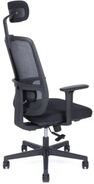OFFICE PRO kancelárska stolička CANTO black, s opierkou hlavy