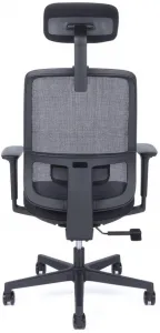 OFFICE PRO kancelárska stolička CANTO black, s opierkou hlavy