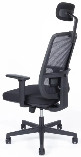 OFFICE PRO kancelárska stolička CANTO black, s opierkou hlavy