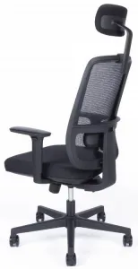 OFFICE PRO kancelárska stolička CANTO black, s opierkou hlavy