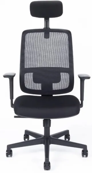 OFFICE PRO kancelárska stolička CANTO black, s opierkou hlavy