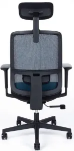OFFICE PRO kancelárska stolička CANTO black, s opierkou hlavy