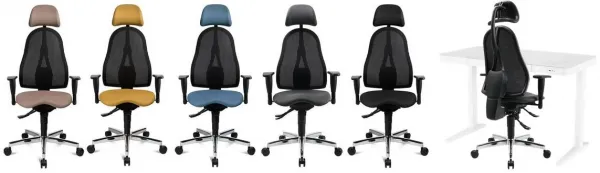 TOPSTAR Kancelárska stolička SITNESS 650