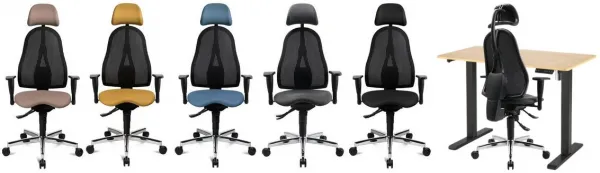 TOPSTAR Kancelárska stolička SITNESS 650