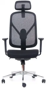 SEGO Ergonomická kancelárska stolička EPOQ čierna