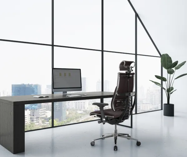 METTA Ergonomická kancelárska stolička YOGA 4D Triumph, čierna