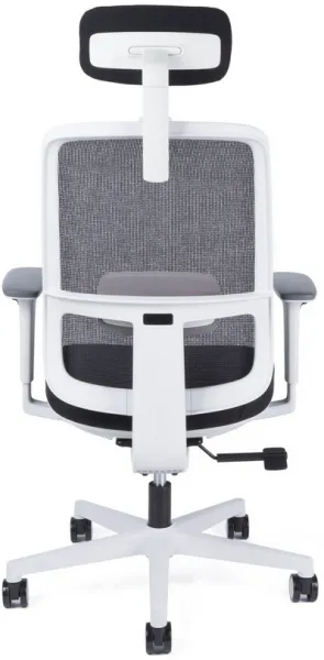 OFFICE PRO kancelárska stolička CANTO white, s opierkou hlavy