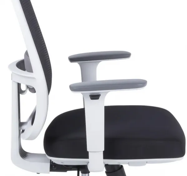 OFFICE PRO kancelárska stolička CANTO white, s opierkou hlavy