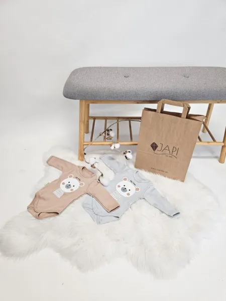Detské body TEDDY s dlhým rukávom