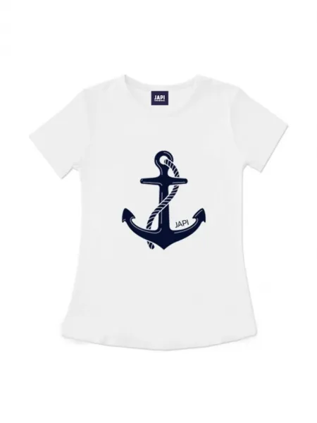Dievčenské tričko NAUTICAL s krátkym rukávom