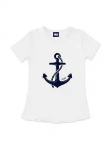 Dievčenské tričko NAUTICAL s krátkym rukávom