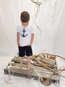 Chlapčenské tričko NAUTICAL s krátkym rukávom